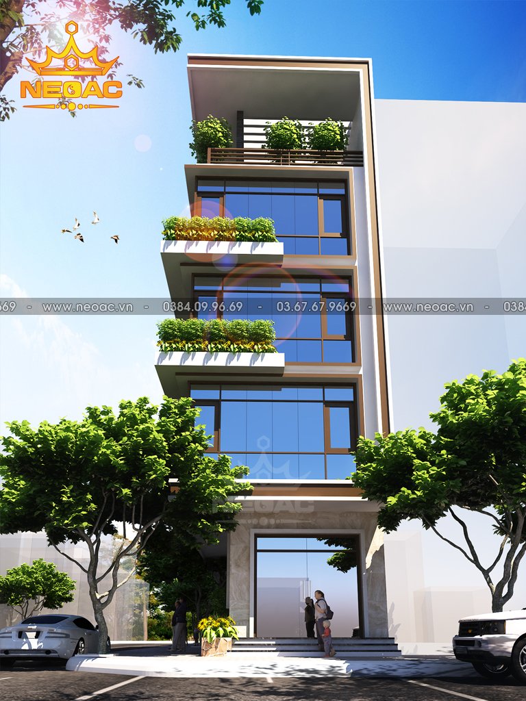  Nhà phố 5 tầng hiện đại 30m2 tại Hà Nội